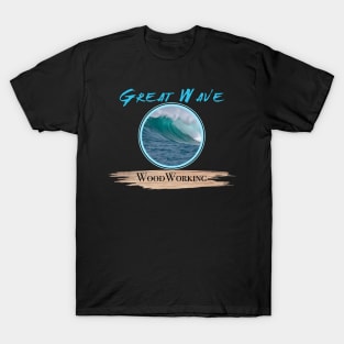 Great Wave Woodworking T-Shirt